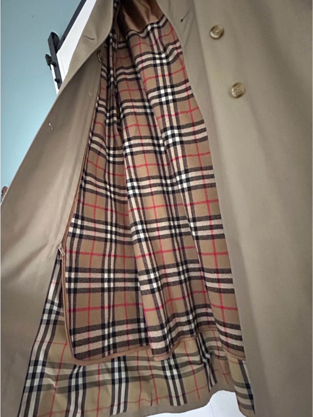 Pristine Grail: Vintage Burberrys XLONG Trench Coat + Wool Liner + Belt - Picture 11 of 15